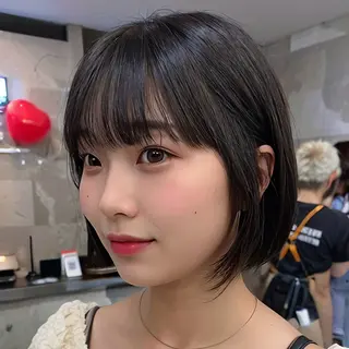 ミディアム 全レングスカット 特化🫧新井啓吾のヘアスタイル