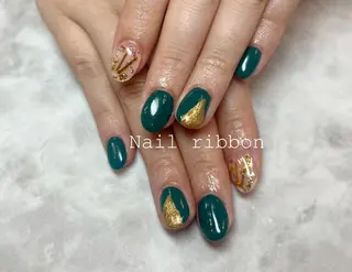 ネイル ネイルリボン 伊藤のネイルデザイン