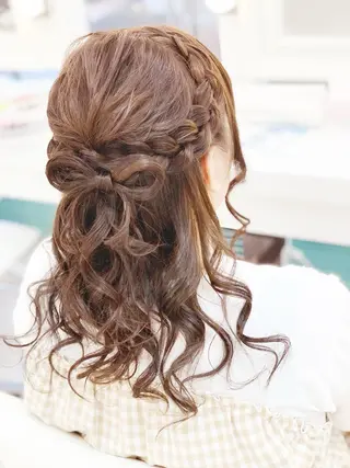 ロング ヘアアレンジ ベストシーン 新浦安のマツエク・マツパデザイン