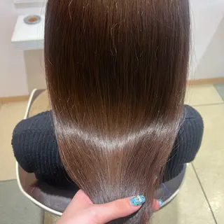 ロング カラー 奈那美🌸 韓国ヘア🌸透明感のヘアスタイル