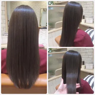 ミディアム セミロング ロング courage所属・kanako カナコのヘアスタイル