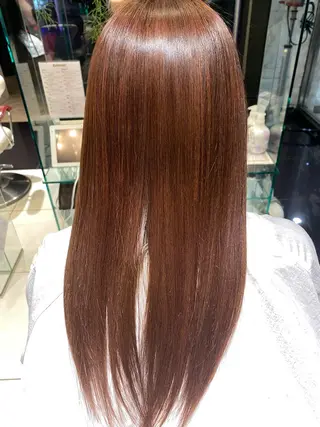 ロング アートディレクター のぐちのヘアスタイル