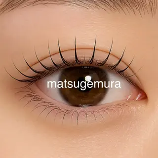 マツエク・マツパ matsugemura所属・まつげと耳つぼ屋さん YUKIのマツエク・マツパデザイン