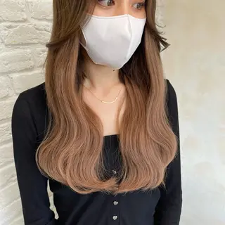 ロング ブリーチ🔥ベージュ /グレー/daikiのヘアスタイル