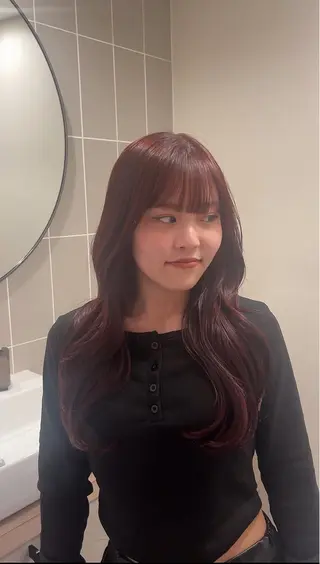 ロング -さたけ たつき-のヘアスタイル