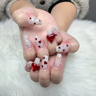 ネイル 🎀nana🫧 ワンホンネイル🎀のネイルデザイン