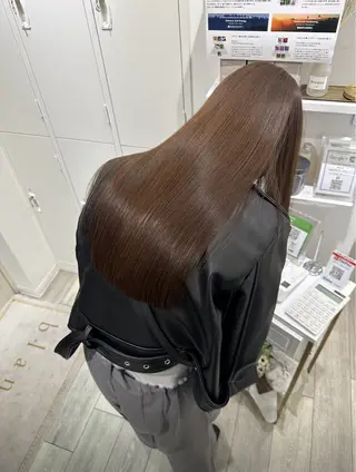 ロング 山崎結菜 🫧透明感カラーのヘアスタイル