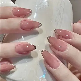 ネイル 長いだし/スカルプ/ パラシェルN.oneのネイルデザイン