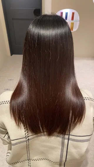 ロング カラー ノンダメージサロンBonheur銀座並木通り店所属・ULTOWA/銀座 ERIのヘアスタイル