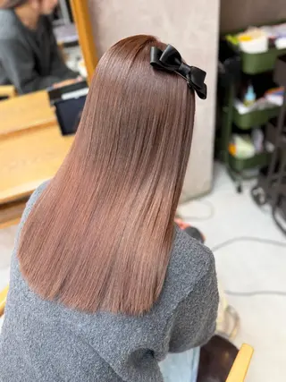 ロング Colore（コローレ）所属・顔タイプ/ダブルカラ ー/りりかのヘアスタイル