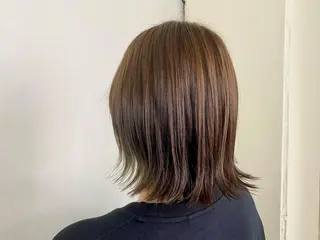 ミディアム カラー POCKET  いわき店所属・諸橋 美波のヘアスタイル