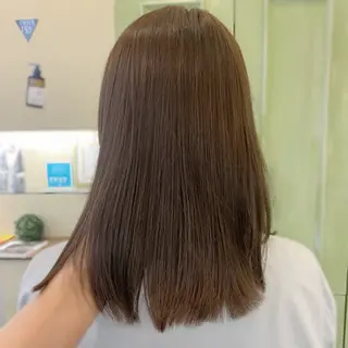 セミロング カラー BRANCHÉ 高蔵寺☘️ねねほ☘️のヘアスタイル