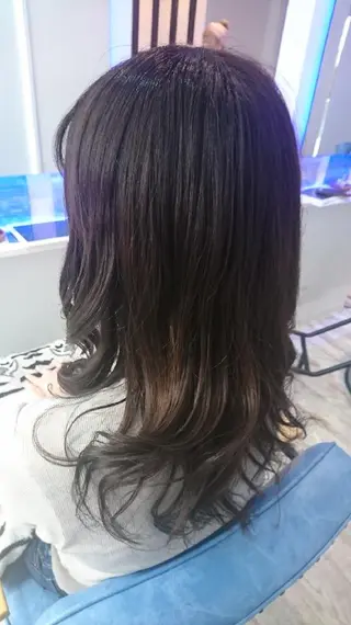 ロング カラー 中嶌 健一のヘアスタイル