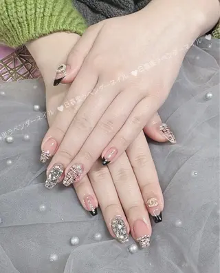 ネイル ラベンダー💖日暮里 ルル💖ネイルのネイルデザイン