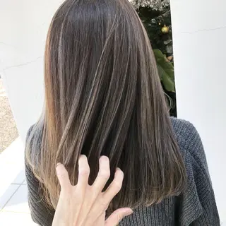 ロング カラー 具志 正太のヘアスタイル