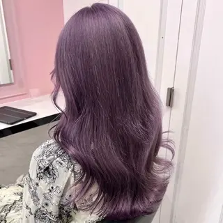 ミディアム カラー 🎀🧁ダメージレス 艶髪カラー🧁🎀のヘアスタイル