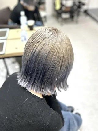 ミディアム カラー ✨【公式】 juhl.横浜✨のヘアスタイル