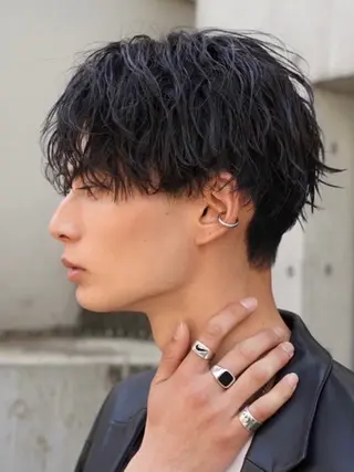 パーマ メンズ fifth　石垣 海音のヘアスタイル