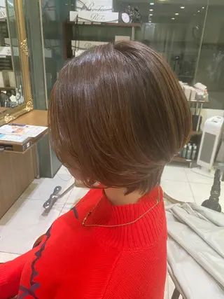 ショート カラー 古川 琴美のヘアスタイル