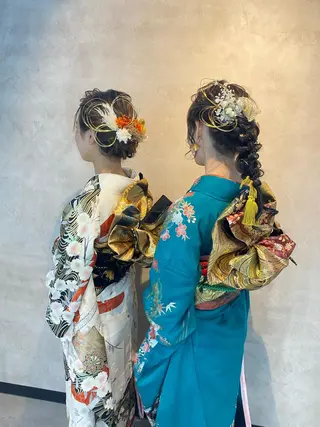 ヘアアレンジ KISS SWAN所属・大天使 まいめろのヘアスタイル