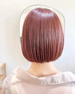 ショート カラー ヘアアレンジ ume所属・ひなの .のその他イメージ