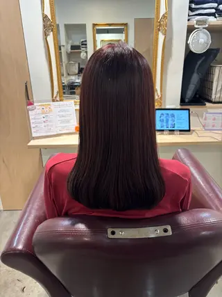 セミロング 堀井 彩加のヘアスタイル