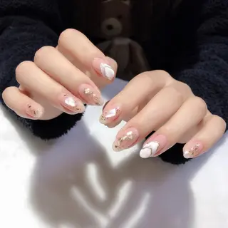 ネイル 🦋ネイルサロン ブラン🌈ゆりのネイルデザイン