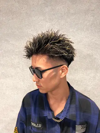 パーマ メンズ 新世代パーマ⚡️ の達人トモ⚡️のヘアスタイル