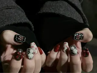 ネイル 【Zina京都駅前】 きぬがわ らむのネイルデザイン