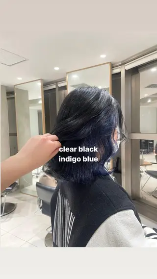 カラー miko🪽地毛風/ ハイトーン/レイヤーのヘアスタイル