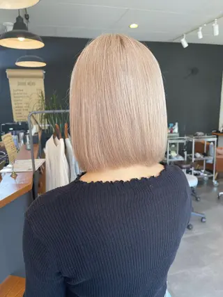 ミディアム カラー 韓国レイヤー髪質改善 💫Tomoya💫のヘアスタイル