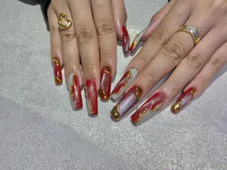 ネイル Amber21.所属・Nagahama Akariのネイルデザイン