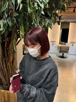 ショート 山下 遼香のヘアスタイル