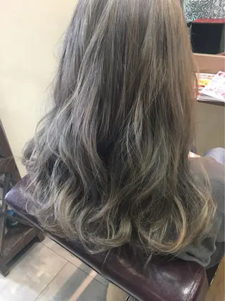 ロング カラー hair salon Ranun髪質改善のヘアスタイル