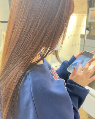 ロング カラー RIO 福岡美容師のヘアスタイル