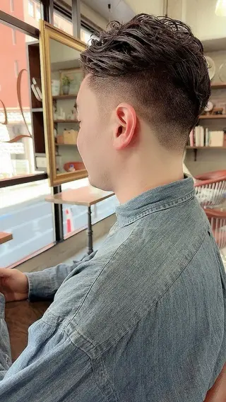 パーマ メンズ オーナースタイリスト 佐藤のヘアスタイル