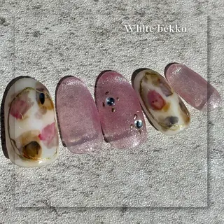 ネイル Seemly 千田町店所属・フラワーパラジェル 🌸シームリーエミのネイルデザイン