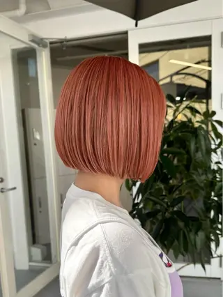 ショート カラー ハイトーン×似合わせ 🌱中川慎之介のヘアスタイル