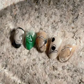 ネイル nail salon Farbe〜ファルべのネイルデザイン