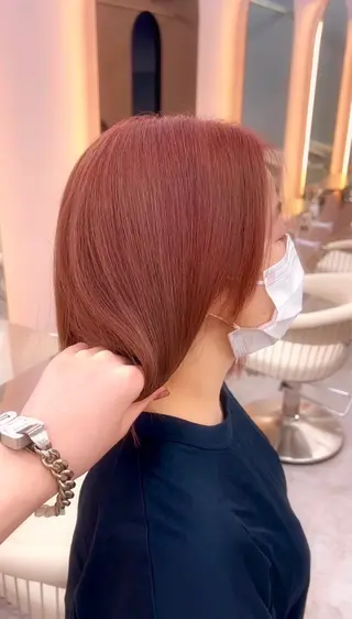 ミディアム カラー 宮嶋 蓮のヘアスタイル