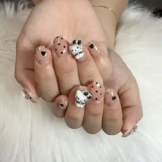 ネイル 🎀nana🫧 ワンホンネイル🎀のネイルデザイン