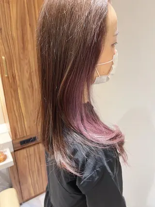 カラー 石井 潤のヘアスタイル