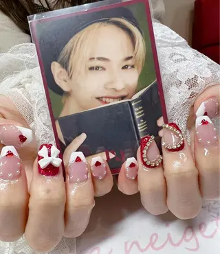 ネイル La neige* yuki 🥯🍑のネイルデザイン