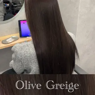 ロング 透明感カラー特化/ 顔まわり特化/辻部のヘアスタイル