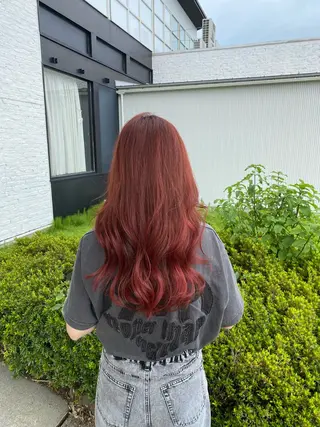 カラー 森田 雄政のヘアスタイル