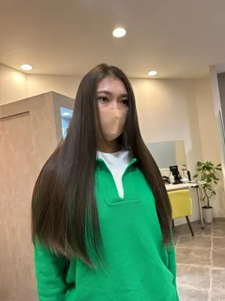 ロング カラー ノンダメージ 🥑mikubanのヘアスタイル