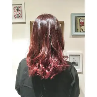 ロング カラー ヘアアレンジ Lauburu  bat.hair渋谷2号店所属・. YUIのヘアスタイル