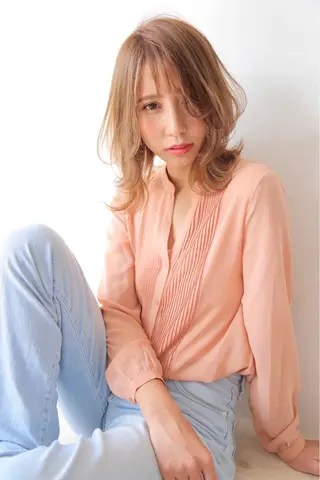 ミディアム 小澤大輔 YOLO hairのヘアスタイル