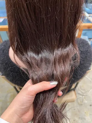 カラー MINX The pass所属・透明感ケアカラー/ レイヤー/ryokaのヘアスタイル