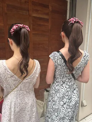 ロング ヘアアレンジ Noel .⋆𝜗𝜚のヘアスタイル